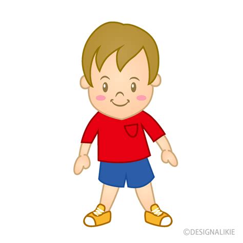 Boy Clip Art Free PNG Image｜Illustoon