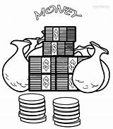 Printable Money Coloring Pages For Kids  Cool2bKids sketch template