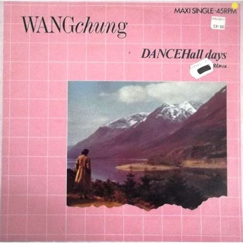 Dance hall days by Wang Chung, 12inch with vinyl59 - Ref:118482787