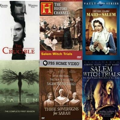 Salem Witch Trials Movies & T.V. Shows - History of Massachusetts Blog