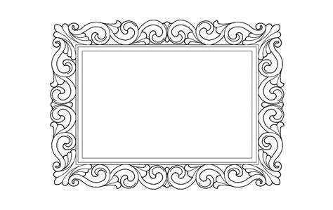 Ayna Square Design Floral Free DXF File Free Download - DXF Patterns