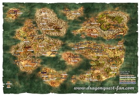 Dragon Quest 11 World Map - Maping Resources