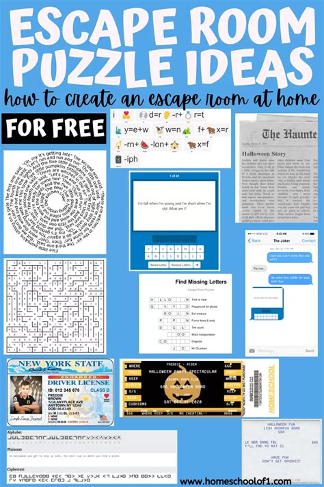 13 Awesome Escape Room Puzzle Ideas To Play At Home | Escape room puzzles, Escape room, Escape ...