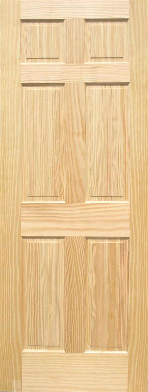 Pine 6-Panel Wood Interior Doors | Homestead Doors