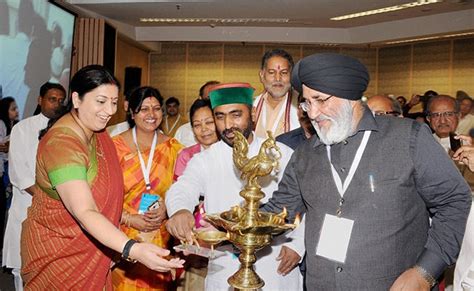 HRD Minister Smriti Irani Launches Education Portal For Teachers