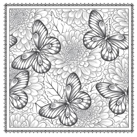 Floral Coloring Pages for Adults - Best Coloring Pages For Kids ...