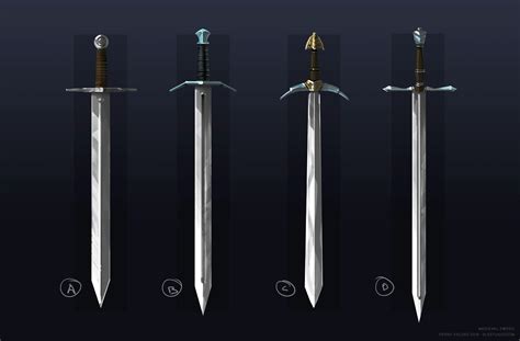 Anime Sword Concept Art