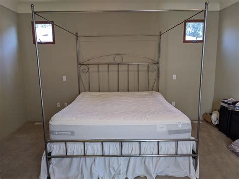 California King Canopy Bed Frame $299 - San Carlos, CA Patch