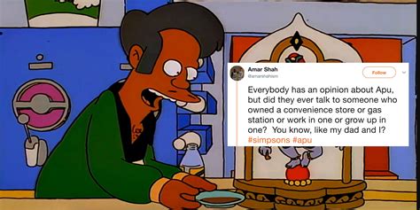 Man Opens Up on Having Dad Like Apu From 'The Simpsons'