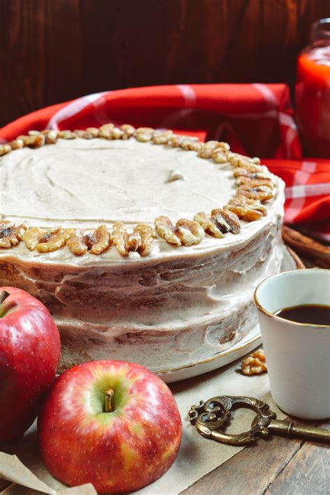 Apple Walnut Cake with Cinnamon Cream-Cheese Frosting (9 of 15) (9 of 1) | Ciao Chow Bambina