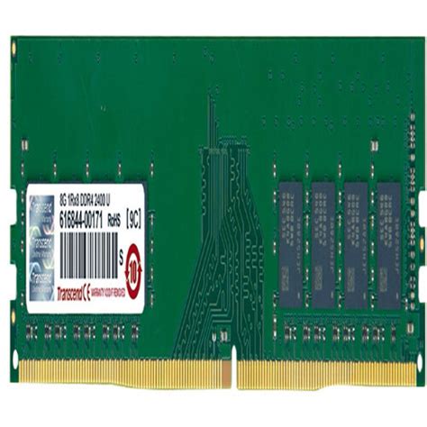 DDR4-2400 8GB U-DIMM 1RX8 TS1GLH64V4B - Hunt Office Ireland