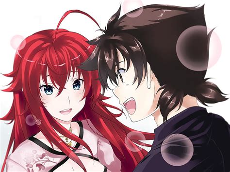 HD wallpaper: Anime, High School DxD, Issei Hyoudou, Rias Gremory ...