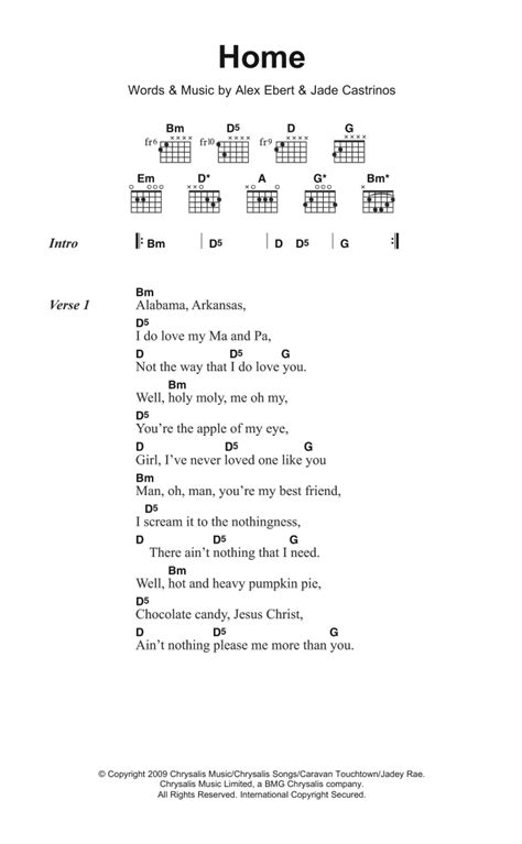 Home by Edward Sharpe & the Magnetic Zeros - Guitar Chords/Lyrics - Guitar Instructor