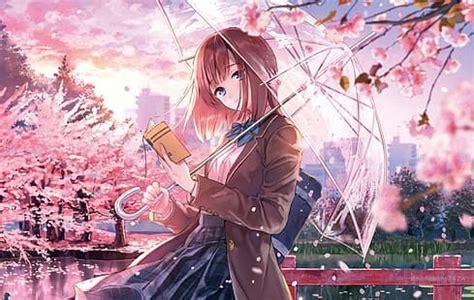 1920x1080px | free download | HD wallpaper: anime, cherry blossom, seasons, Culture Japan ...