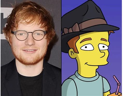 Ed Sheeran Turns Yellow, Appears on The Simpsons | Alan Cross