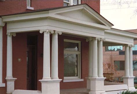 10" Round Tapered Architectural Interior or Exterior Column, FRP | Fiberglass columns, Exterior ...