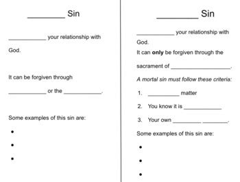 Results for venial and mortal sins | TPT