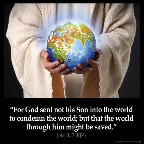 John 3:17 Inspirational Image