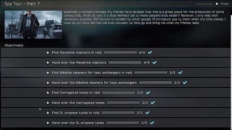 Escape from Tarkov - How to complete Peacekeeper's Spa Tour task part 7