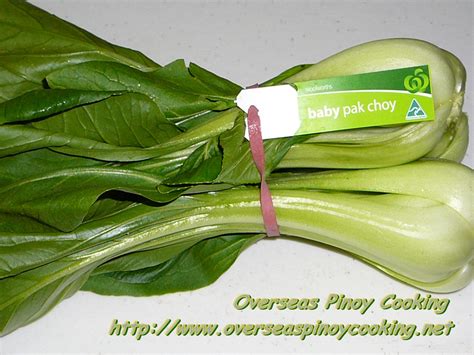 Ginisang Bok Choy, Sautéed Chinese Pechay