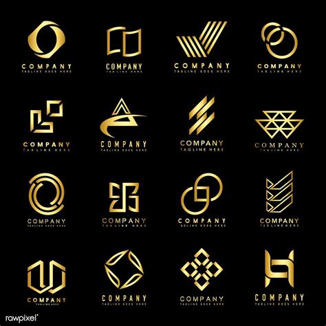 Set of company logo design ideas vector | premium image by rawpixel.com / Aew | Logo design ...