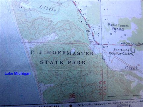 Hoffmaster State Park Map