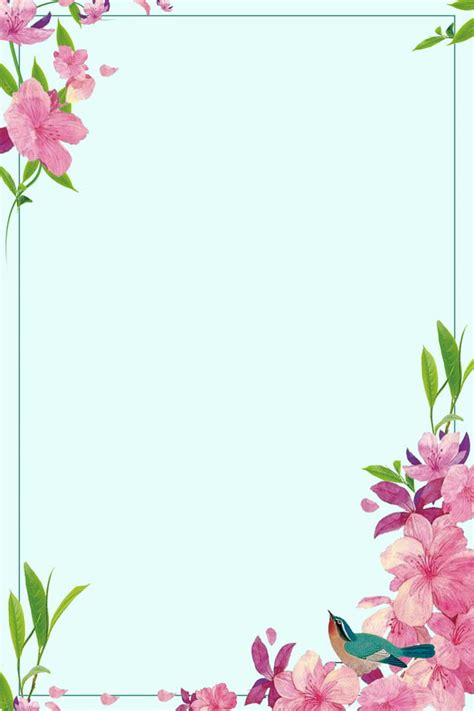 Free Flower Border Designs