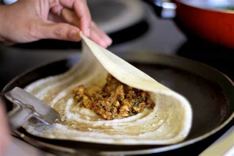 Chicken Masala Dosa Recipe - Bhavani's Kitchen