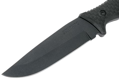 Schrade Frontier Fixed Blade SCHF38, 1095 Carbon Steel, fixed knife with sharpening stone ...