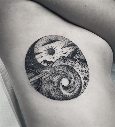 Instagram | Hipster tattoo, Yin yang tattoos, Ying yang tattoo