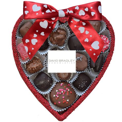 Valentine Edible Heart with Assortment