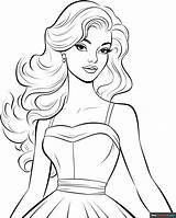 Free Barbie Coloring Pages Printable sketch template