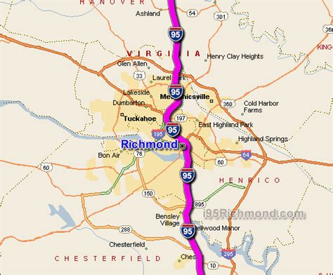 View 11 Map Of Richmond Virginia Area - learnmeasureiconic