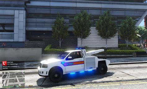 Metropolitan Police Ford S331 Tow truck [With Blue Lights] - GTA5-Mods.com