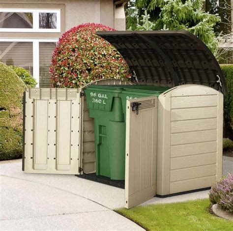 Plastic Wheelie Bin Storage: Keter's 'Store-It-Out Ultra' delivers a plastic wheelie bin storage ...