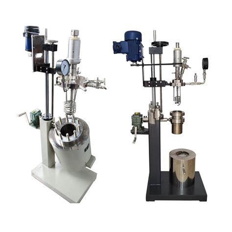 Supply Lab agitated pressure hydrogenation reactor with manual lifting Factory Quotes - OEM
