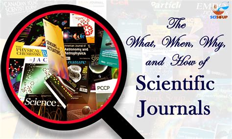 The What, When, Why, And How Of Scientific Journals