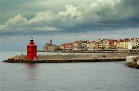 Piran, the prettiest town on the Adriatic coast of Slovenia