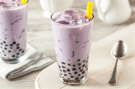 Taro Bubble Tea Nutrition | livestrong