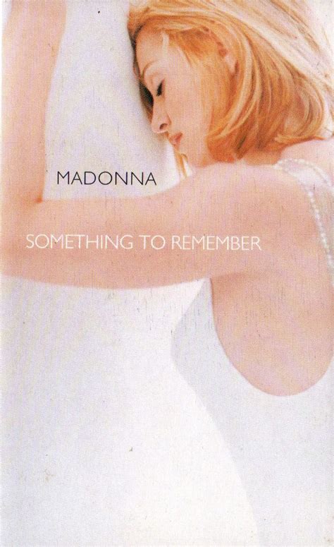 Madonna - Something To Remember (1995, Cassette) | Discogs