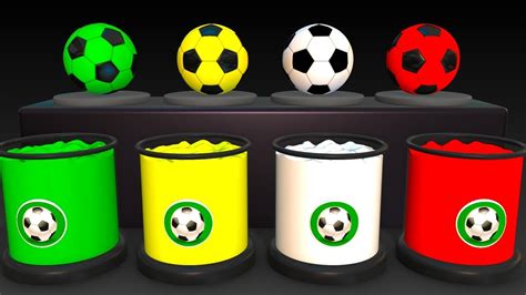 Learn Colors With Soccer Balls for Children - Colors Balloons Balls ...