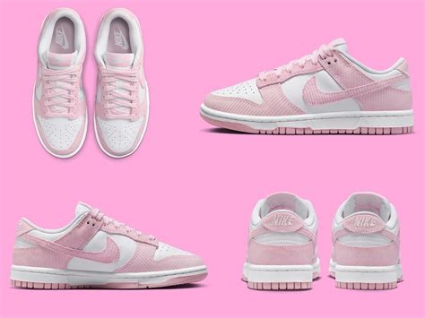 Pink Corduroy: Nike Dunk Low “Pink Corduroy” shoes: Where to get, price ...