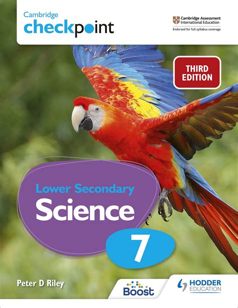 [PDF] Ebook Hodder Cambridge Checkpoint Lower Secondary Science Student's Book 7 3rd Edition ...