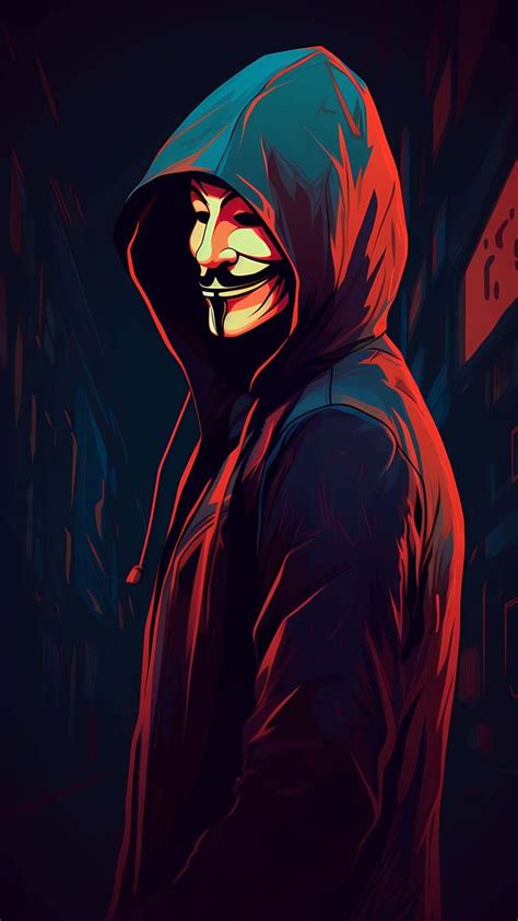 Hoodie Anonymous iPhone Wallpaper 4K - iPhone Wallpapers : iPhone ...