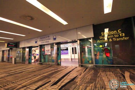 Changi Airport Skytrain – Transit Area – Station C (Terminal 1) | Land Transport Guru