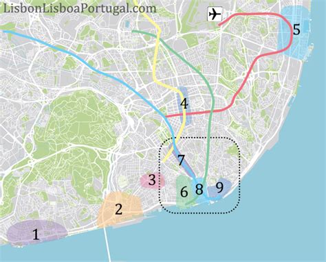 Where to stay in Lisbon? The best neighbourhoods and districts for your ...