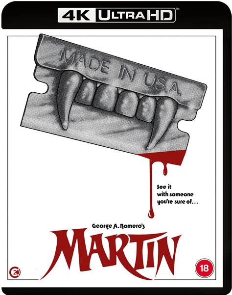 George A. Romero's: Martin (John Amplas Lincoln Maazel) 4K Ultra HD Region Free | eBay