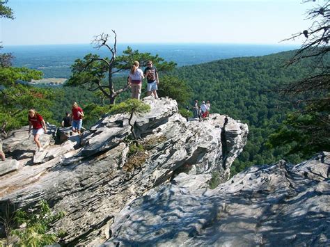 Hiking in Hanging Rock State Park