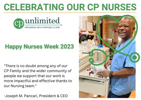 Celebrating Nurses Week 2023 - CP Unlimited