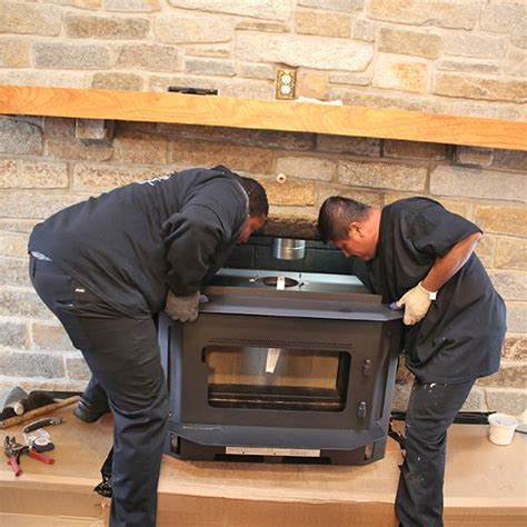 Gas Fireplace Insert Replacement In Handyman Services of Albuquerque | Gas fireplace insert, Gas ...